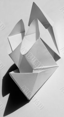 Paper steamship