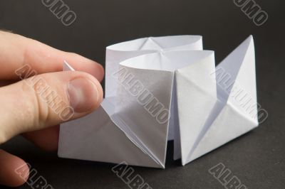 Paper steamship