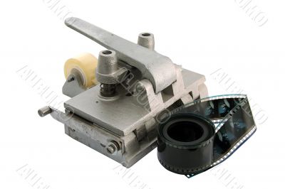 old film cutting and pasting tool