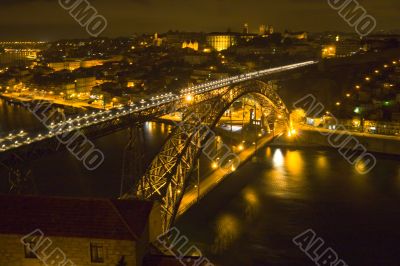modern bridge to old town