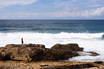 waiting woman