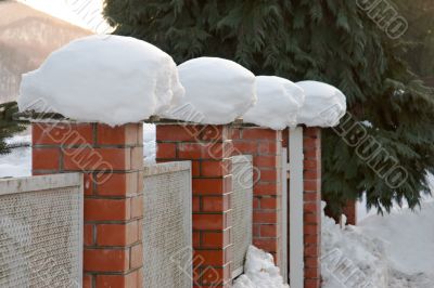 snow caps