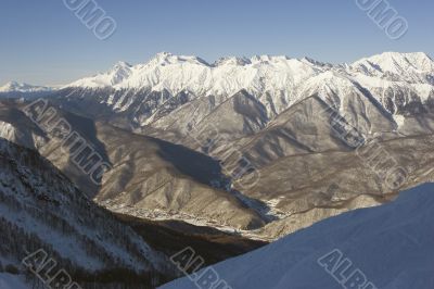 small mountain town