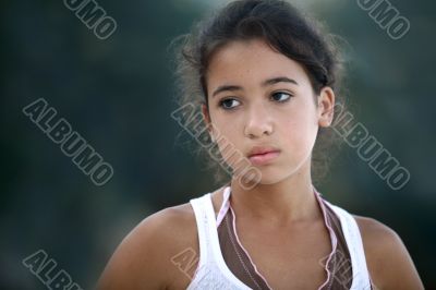 Beautiful teenage girl