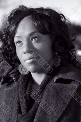 African-American girl