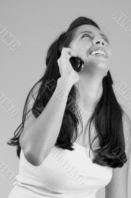 Talking on cell-phone