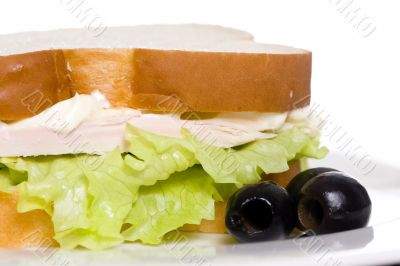 Holiday Leftovers turkey sandwich 2
