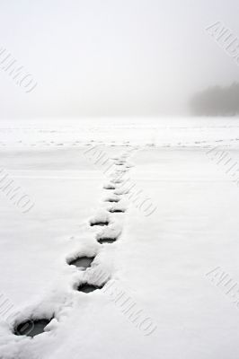 walking on water