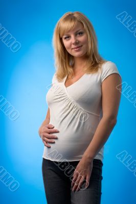 portrait of a pregnant woman