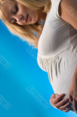 portrait of a pregnant woman