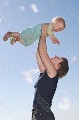 flying baby