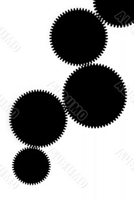 gears silhouette