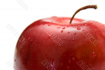 red apple