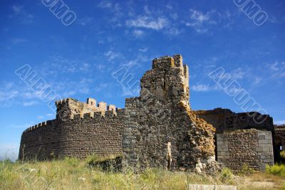  	Ruins of  castle