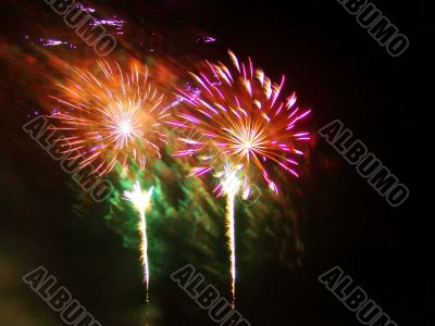 Celebratory firework