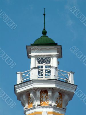 Old Fire observation tower in Russia.
