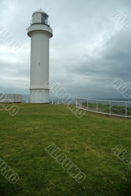 white lighthouse