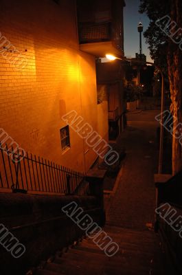 orange alley
