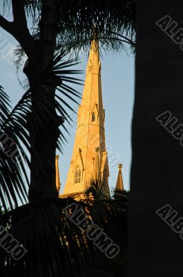 church in tropics