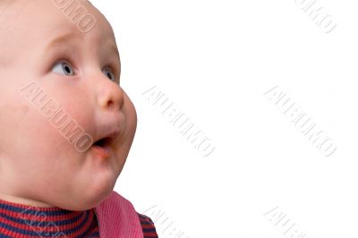 surprised baby