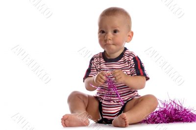 surprised baby