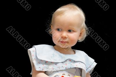 portrait of little girl