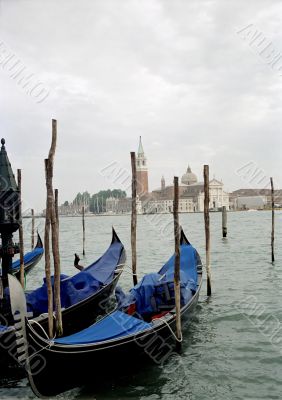Goldolas in Venice