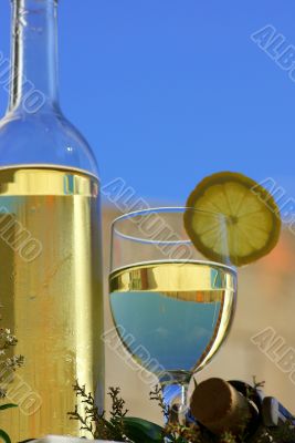 White wine of the alentejo