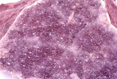 Geologic stone amethyst