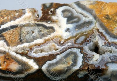 Geologic stone agate