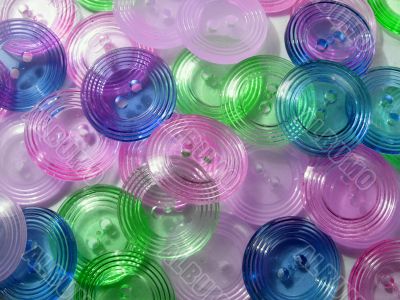 Multicolored buttons