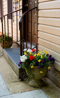 Doorway Flower Pot