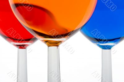 Three glasses