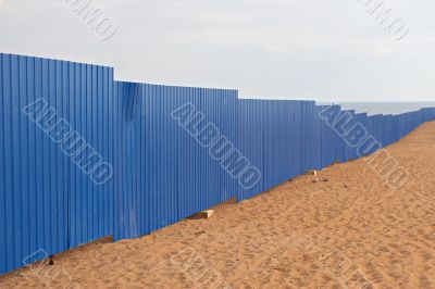 private beach
