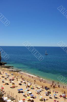 Beach in Algarve region