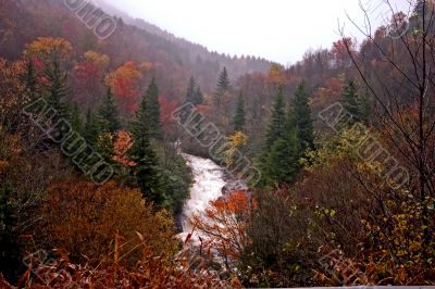 fall waterfall