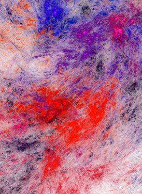Paint on the wall