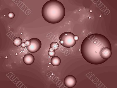 Green Soda Bubbles