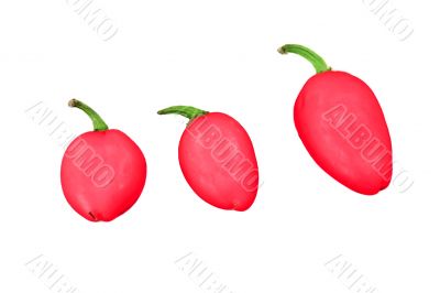 red peppers