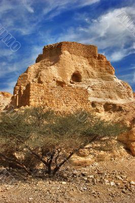 Ruins of an ancient fortress