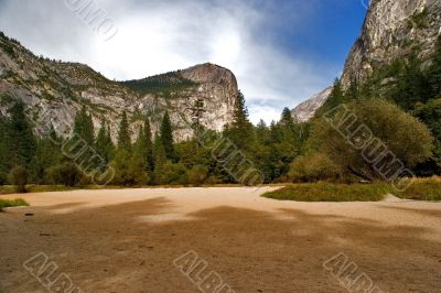 Dry lake