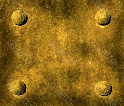 riveted grunge background with space for text
