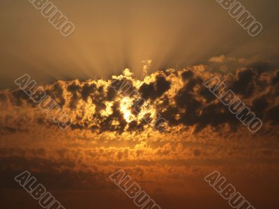 Beautiful sunset