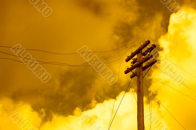 telegraph pole