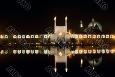 Imam Square at night, Isfahan, Iran
