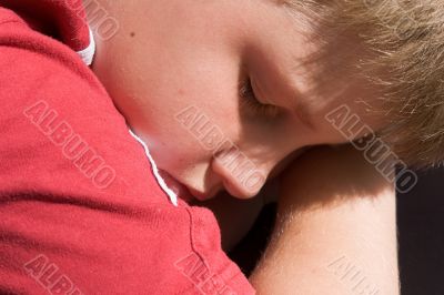 boy sleeps