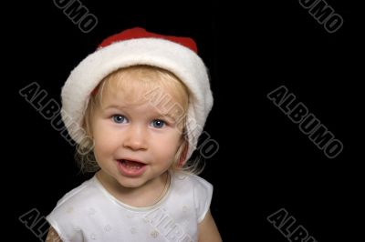 funny christmas girl