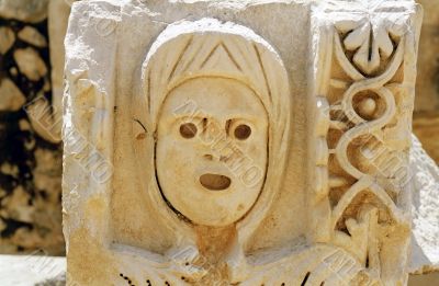 ancient theatre ornament
