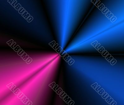 Abstraction color rays