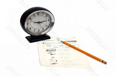 Taking a test